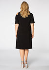 Kleid DOLCE asymmetrischer AusschnittDress DOLCE asymmetric neck - black - #3