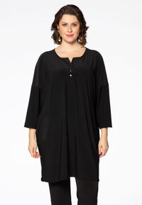 Tunika mit Perlen-Detail DOLCETunic placket DOLCE - black - #1