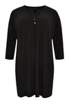 Tunika mit Perlen-Detail DOLCETunic placket DOLCE - black - #4