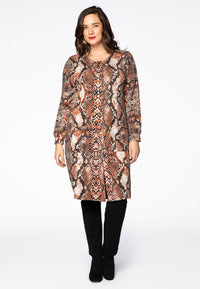 Cardigan SNAKE jersey - orange - #2