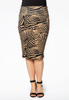 Skirt ZEBRA - brown - #2