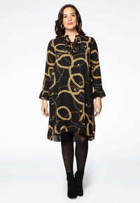 Dress PARIS frills - black - #2
