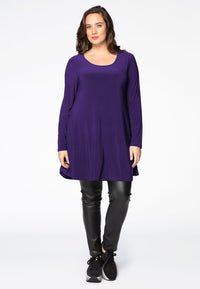 Tunic wide bottom DOLCE - purple - #2