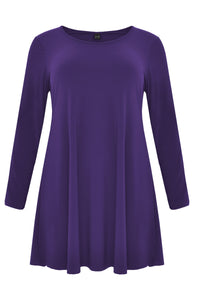 Tunic wide bottom DOLCE - purple - #4
