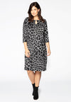 Dress wide bottom GIRAFFE - black - #2
