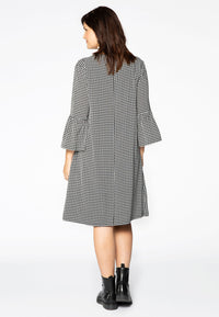 Dress PIED DE POULE - black - #3