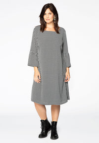 Dress PIED DE POULE - black - #2