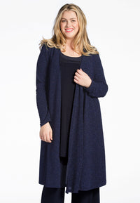 Cardigan LUREX pleated - blue - #2