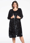 Cardigan SEQUINS - black - #2
