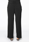 Trousers DOLCE waistband - black