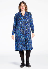 Kleid mit V-Ausschnitt BLUE LEODress BLUE LEO v-neck - blue - #2