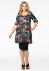 Tunic wide bottom LETTERS - black - #2