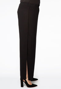 Trousers slit VISCOSE - black - #4