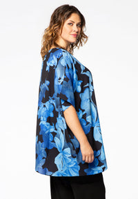 Tunic overlayer ORCHIDEE - blue - #2