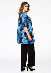 Tunic overlayer ORCHIDEE - blue - #1
