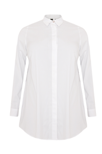 Shirt COTTON STRETCH - white - #5