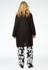 Jacket pockets LINEN - black - #3