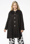 Jacket pockets LINEN - black - #1