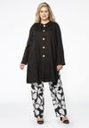 Jacket pockets LINEN - black - #2