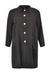 Jacket pockets LINEN - black - #4