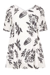 Tunic wide bottom GAUDI - black - #4