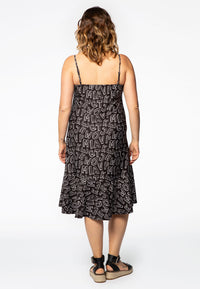 Dress spaghetti straps MIA - black - #3