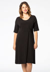 Dress puckered DOLCE - black - #1