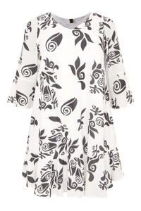 Dress ruffled GAUDI - black - #4