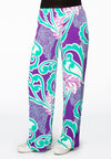 Trousers SWIRL - purple - #1