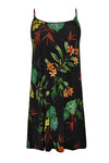 Kleid mit Spaghettiträgern TROPICALDress spaghetti TROPICAL - white - #4
