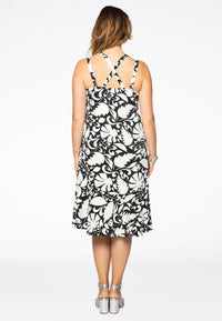 Dress frill PAISLEY FLOWER - white - #3