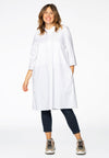 Dress POPLIN - white - #1