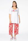 Tunic flare love COTTON - white - #2