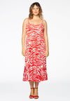 Kleid mit Spaghettiträgern ZEBRADress spaghetti ZEBRA - red - #2