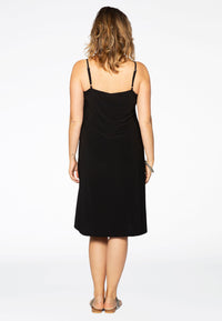 Kleid mit Spaghettiträgern DOLCEDress spaghetti DOLCE - black - #3