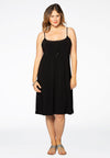 Kleid mit Spaghettiträgern DOLCEDress spaghetti DOLCE - black - #2