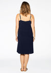 Kleid mit Spaghettiträgern DOLCEDress spaghetti DOLCE - blue - #3