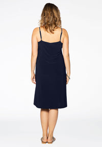 Kleid mit Spaghettiträgern DOLCEDress spaghetti DOLCE - blue - #3