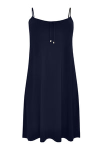 Kleid mit Spaghettiträgern DOLCEDress spaghetti DOLCE - blue - #4