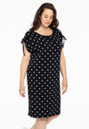 Dress shoulderstring DOTS - black - #2