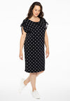 Dress shoulderstring DOTS - black - #1