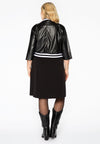 Jacket short FAUX LEATHER - black - #3