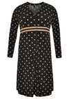 Cardigan wide bottom DOTS - black - #4
