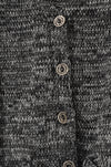 Cardigan mouliné - black - #5