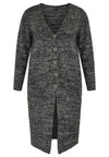 Cardigan mouliné - black - #4