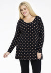 Tunic Flare DOTS - black - #1