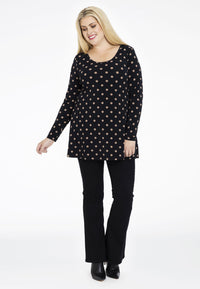 Tunic Flare DOTS - black - #2