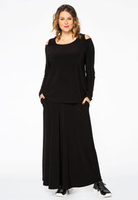 Shirt relax cold shoulder DOLC - black - #2
