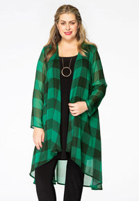 Cardigan-blouse CARREAU - green - #1