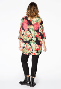 Blouse wide CASSIS - red - #3